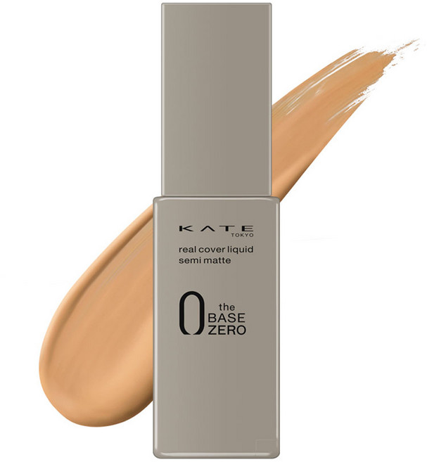 케이트 리얼 커버 세미 매트 리퀴드 파운데이션 30ml, 03 베이지, 1개