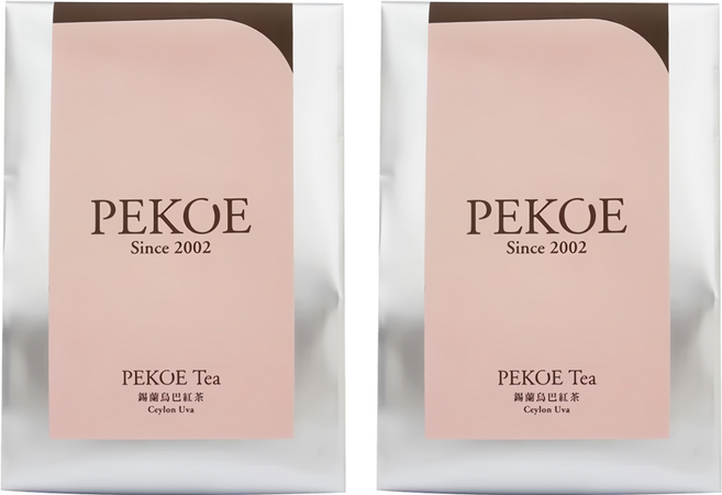 PEKOE 錫蘭烏巴紅茶, 50g, 2包