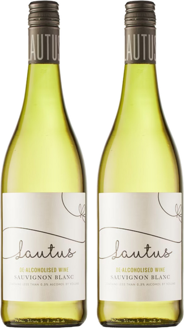 LAUTUS 勞特斯 Sauvignon Blanc 白蘇維濃 無酒精白酒風味飲, 750ml, 2瓶