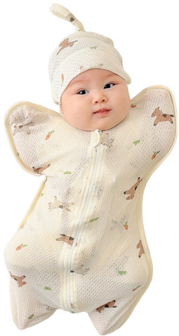 韓國 ikii 新生兒用有機襁褓套組 M