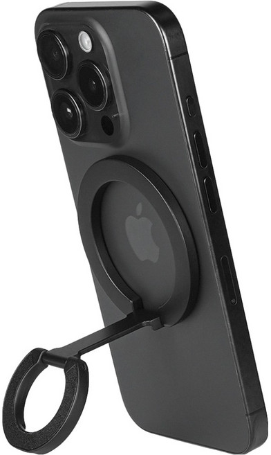 뉴클 맥세이프 마그네틱 링 거치대, 블랙, 1개