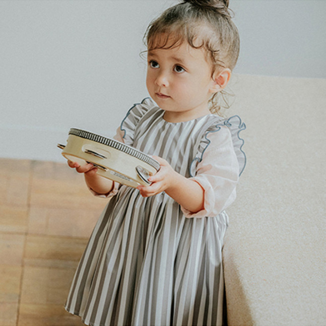 MARLMARL 여아용 frill bouquet 4 앞치마