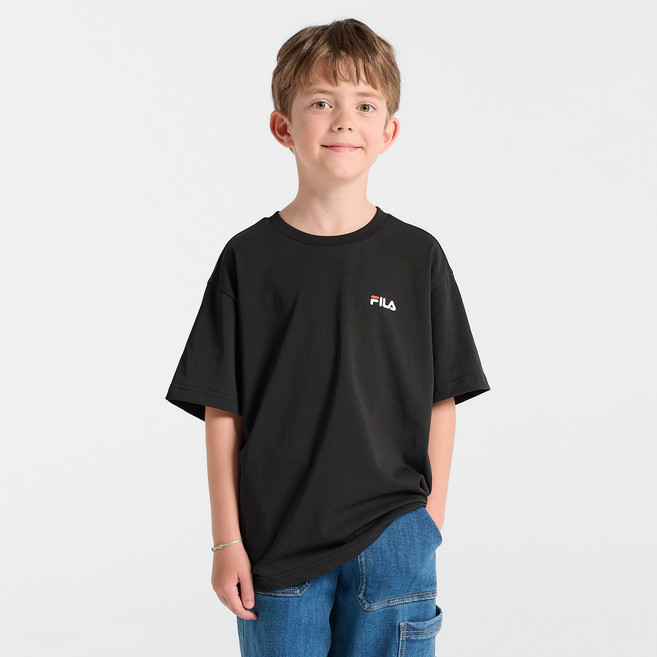 휠라키즈 아동용 에센셜 반팔 티셔츠 FK253RS07X001