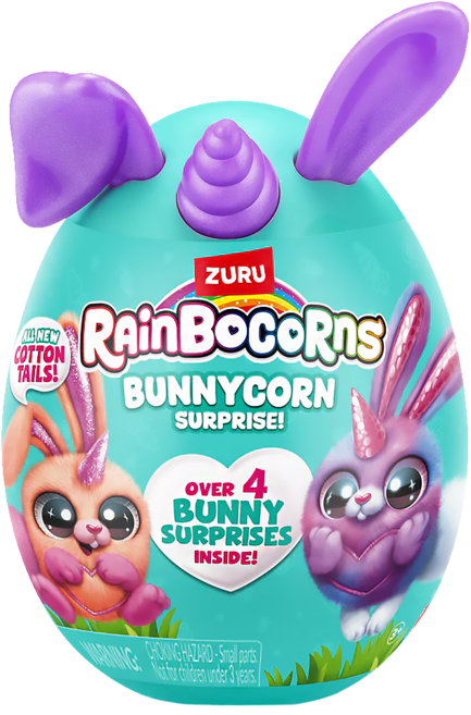 ZURU 彩虹角角兒 兔兔寶貝蛋S2 款式隨機, 1個