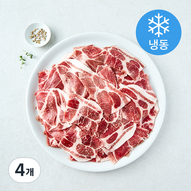 고급진 미국산 목전지 제육볶음용 (냉동), 4개, 1.5kg