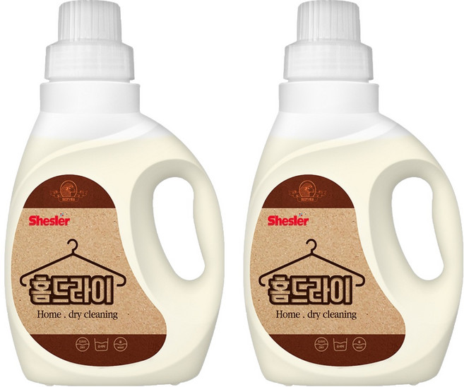 쉬슬러 홈드라이세제 본품, 650ml, 2개