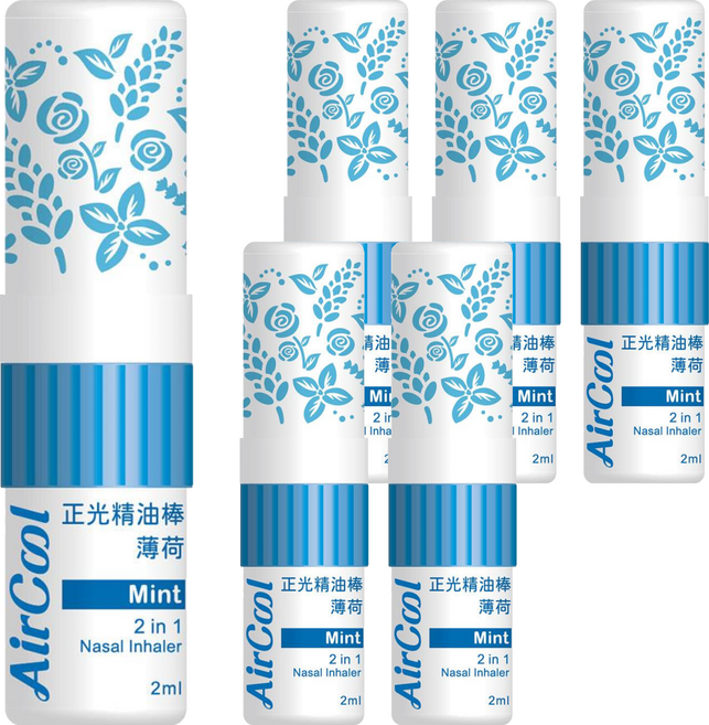 正光 精油棒鼻瞬涼 薄荷 2ml, 6支