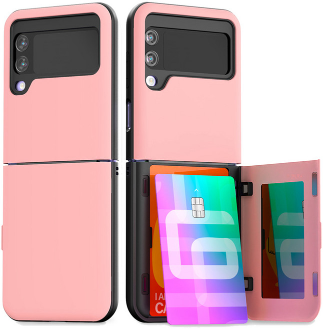 구스페리 파스텔 카드 미러 도어 범퍼 휴대폰 케이스