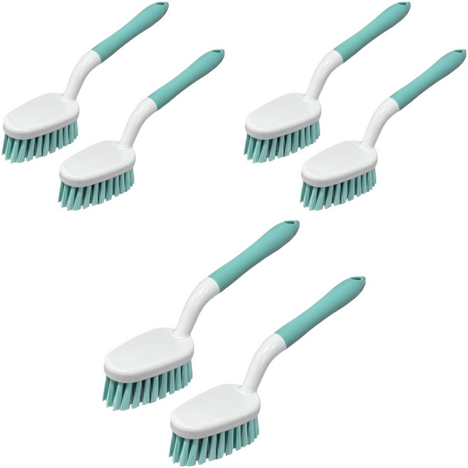 솔앤소울 다용도 바닥 청소솔, 혼합색상, 6개