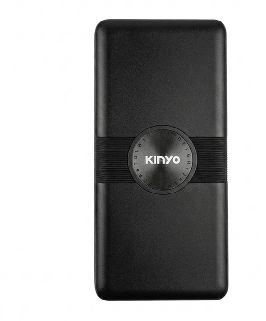 Kinyo 無線行動電源 141 x 67 x 18cm 205g, KPB-1800, 黑色