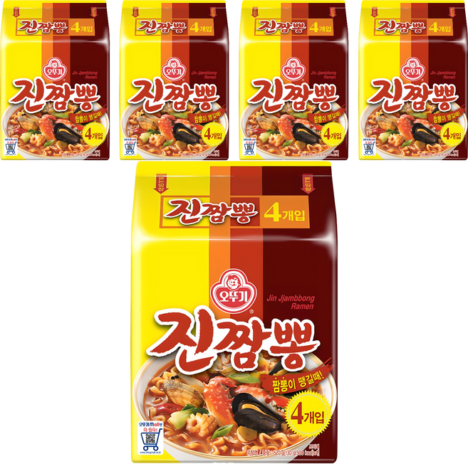 오뚜기 진짬뽕 130g, 20개