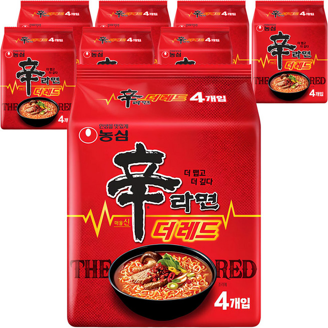 NONGSHIM 農心 辛拉麵 The Red 125g, 32個