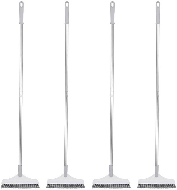 縫隙地板清潔刷, 白色, 4個