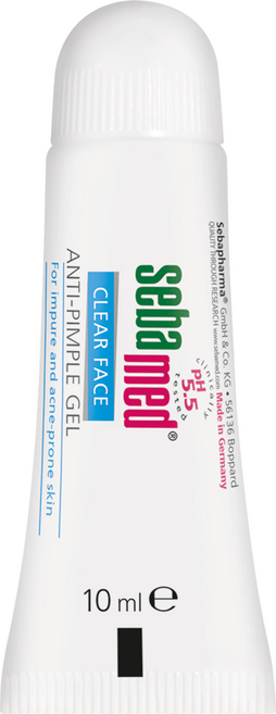 sebamed 施巴 痘淨面皰凝膠 10ml 德國原裝進口 適用於易生粉刺或痘痘肌膚, 1條
