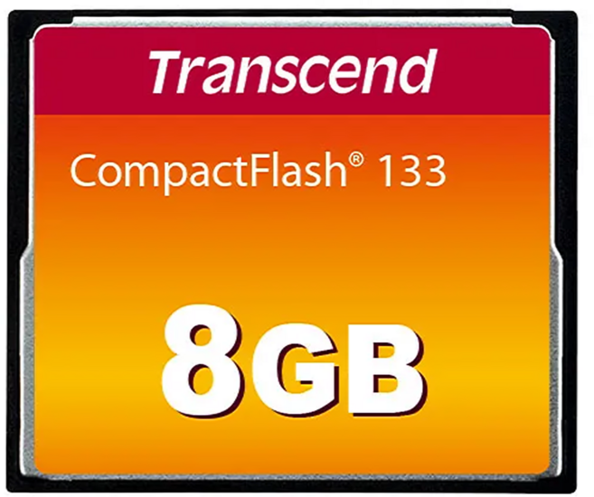 Transcend 創見 133X CF記憶卡 TS8GCF133, 1個, 8GB