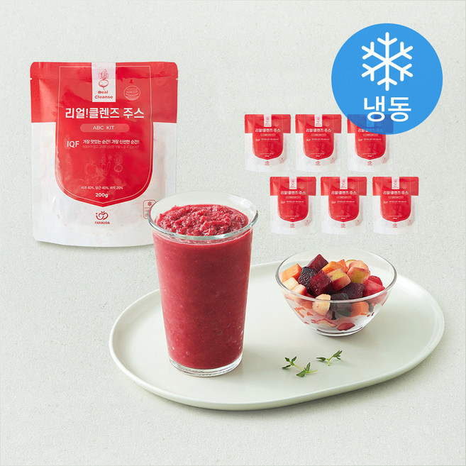 팜조아 리얼 클렌즈 주스 ABC KIT, 200g, 7팩