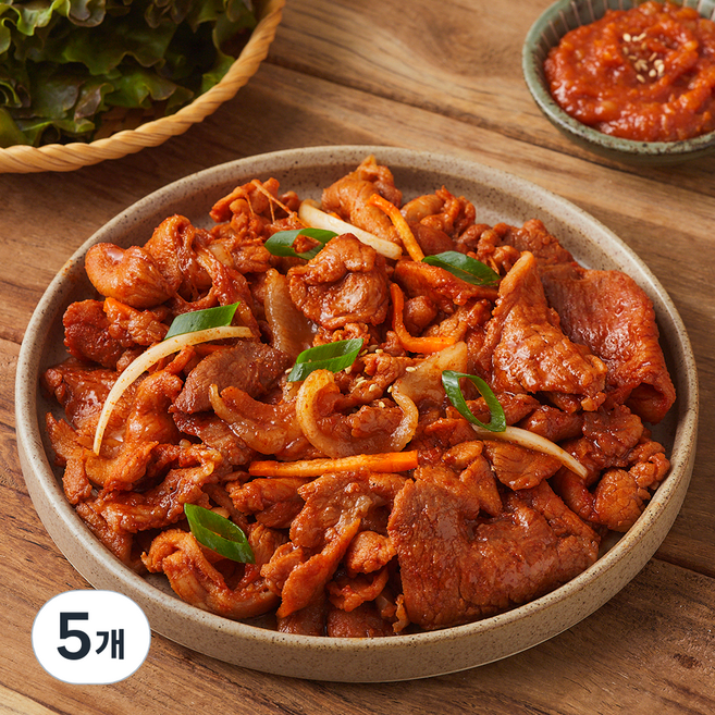 꿀맛나는세상 한돈 고추장 제육볶음, 500g, 5개