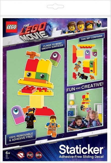 LEGO 拼圖靜電貼 52378, 得寶外星人 多色