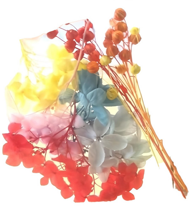 A-ONE 匯旺 浮游花DIY花材包 H33 10g 3個, 斑斕金彩 彩色