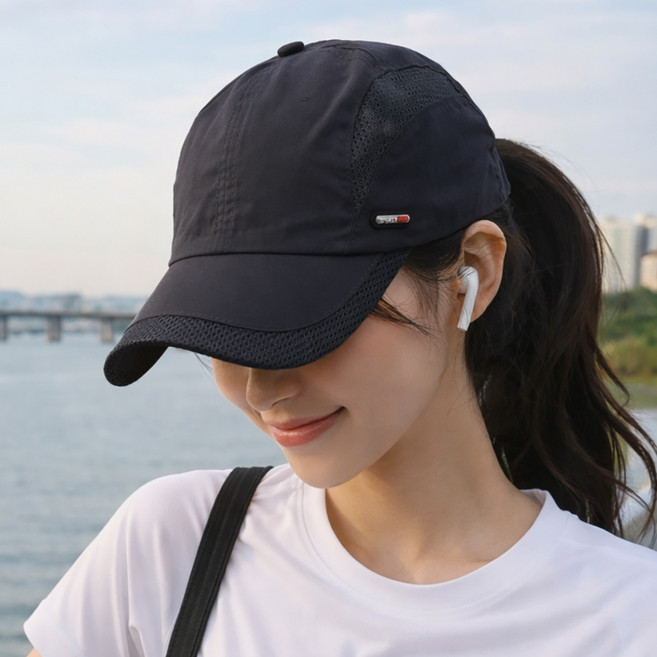 걸핀스 경량 메쉬 워터파크 스포츠 볼캡 1560