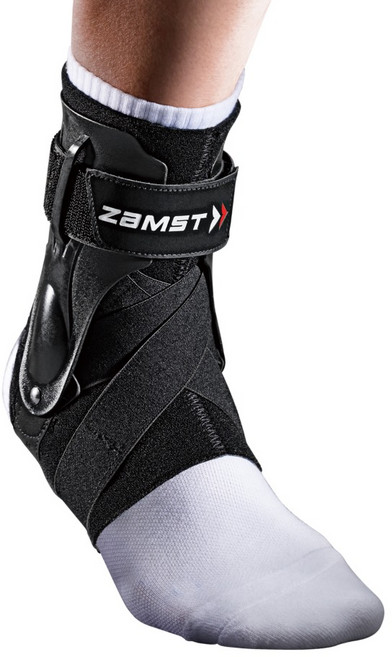 ZaMST 贊斯特 左腳踝護具 加強版, 黑色, 1個