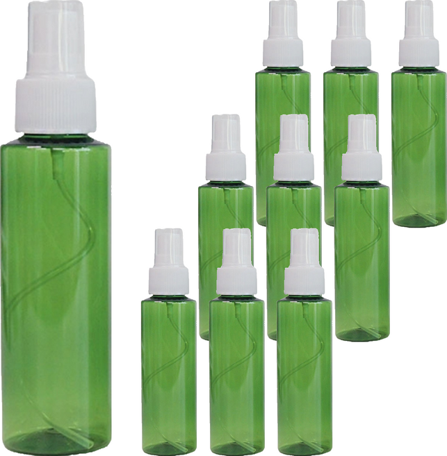 뉴 스프레이 용기 100ml, 10개, 그린