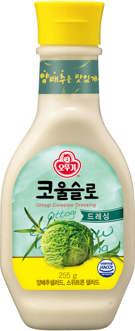 오뚜기 코울슬로 드레싱, 255g, 1개