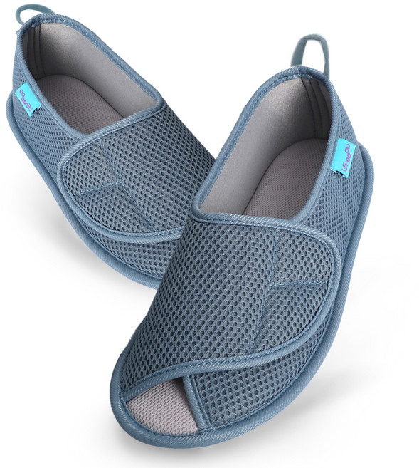 아이프리 이지케어 맞춤형 구름 실내화 IFOS, 블루, 1개