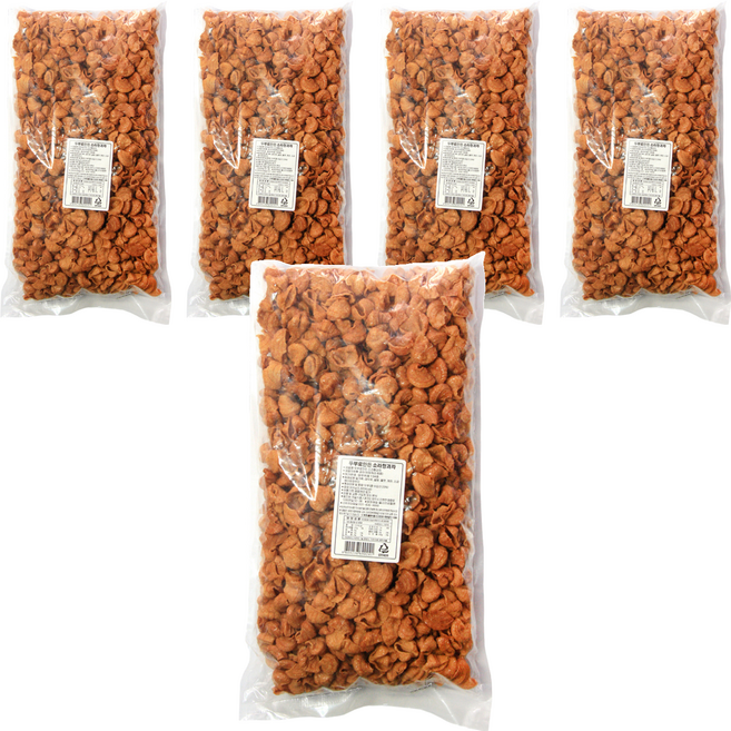 소라형 두부과자, 800g, 5개