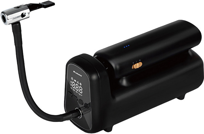 kokomo 五合一多功能車載充氣吸塵器, 黑色, KO-DV2334