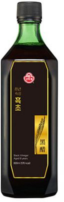 오뚜기 8년 숙성흑초, 600ml, 1개
