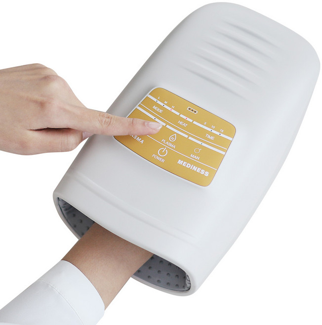 미래바이텍 메디니스 메디쉐어 온열 진동 지압 손안마기, MDM-100