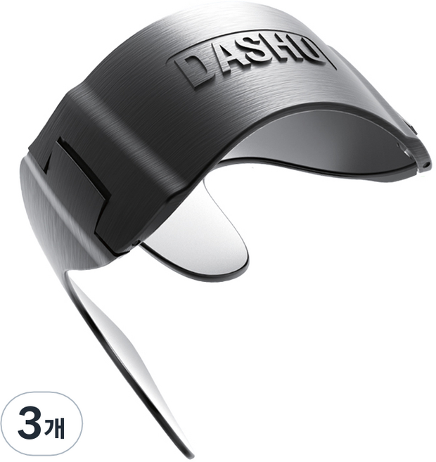 다슈 데일리 퍼펙트 다운텍 폴드, 블랙, 3개