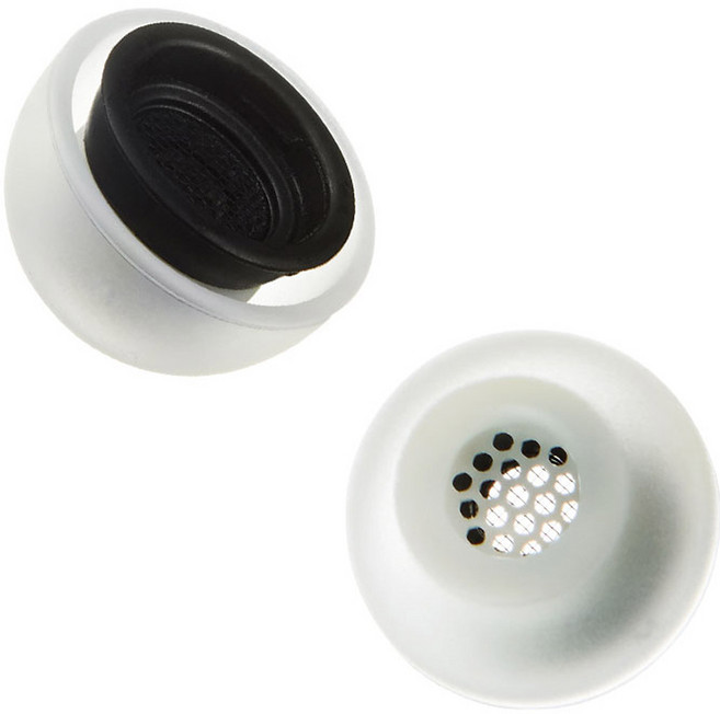 아즈라세드나이어핏맥스에어팟프로용이어팁, 아이보리, 2개, 맥스-M