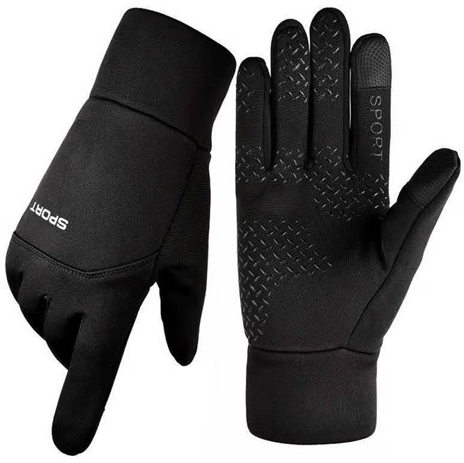 HnEx 기능성 스포츠 장갑, 블랙, 1개