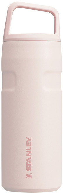 스탠리 아이스플로우 에어로라이트 캡 & 캐리 텀블러, 로즈쿼츠, 473ml, 1개