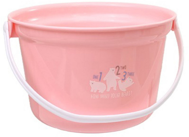 NAKAYA 小熊水桶, 顏色隨機, 1個