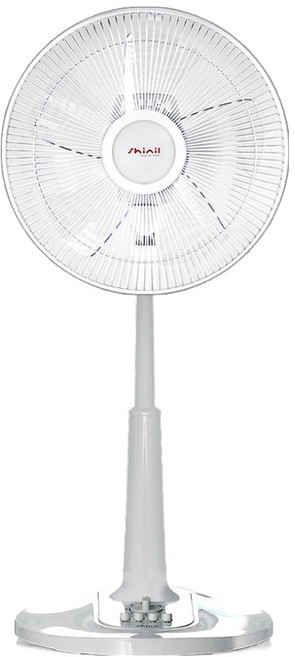 신일 저소음 가정용 업소용 높이조절 스탠드 5엽 선풍기, SIF-12FU