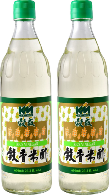 KOKUMORI 穀盛 穀香米醋, 600ml, 2瓶