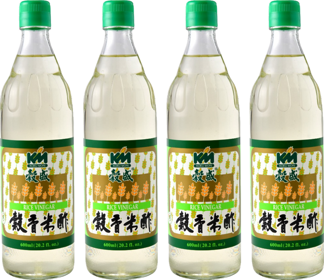 KOKUMORI 穀盛 穀香米醋, 600ml, 4瓶
