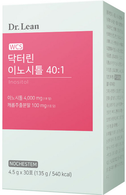 닥터린 이노시톨 40:1, 135g, 1개