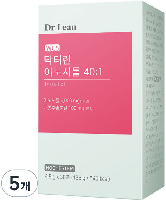 닥터린 WCS 이노시톨 40:1 30p, 135g, 5개