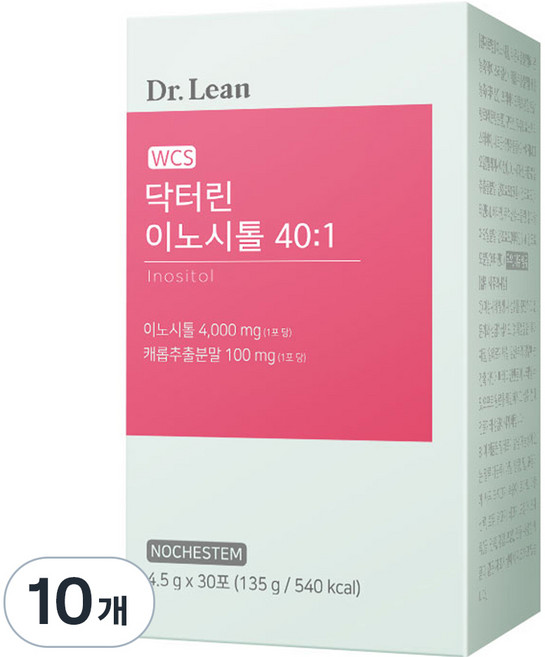 닥터린 WCS 이노시톨 40:1 30p, 135g, 10개