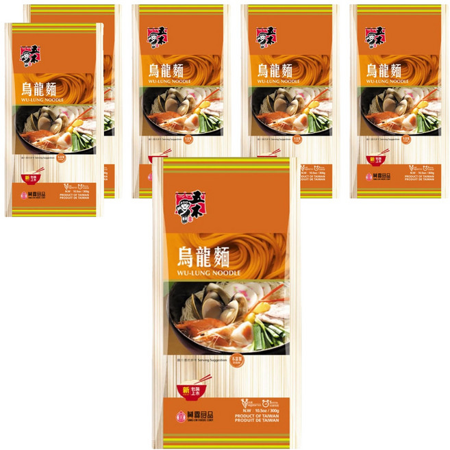 五木 烏龍麵, 300g, 6包