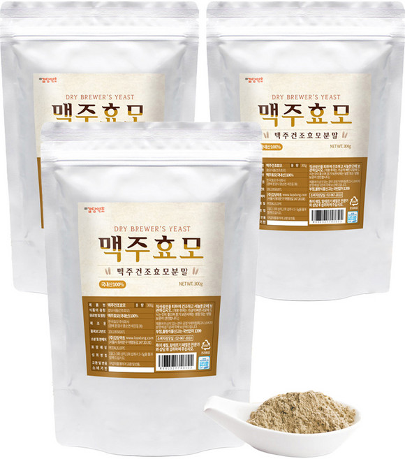 Kapdang 韓國產啤酒酵母粉, 300g, 3個