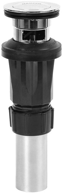 HAUZEM 可調節長度臉盆用自動彈跳式落水頭, 1個