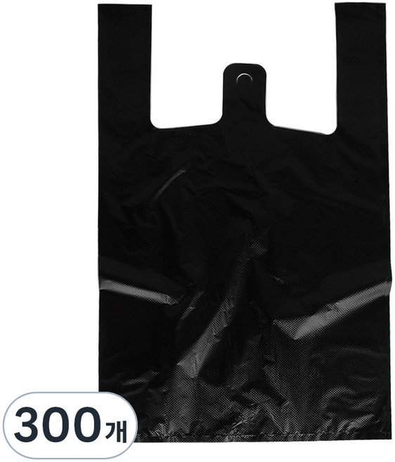 에스디 A급마트용봉투 흑색, 3L, 300개