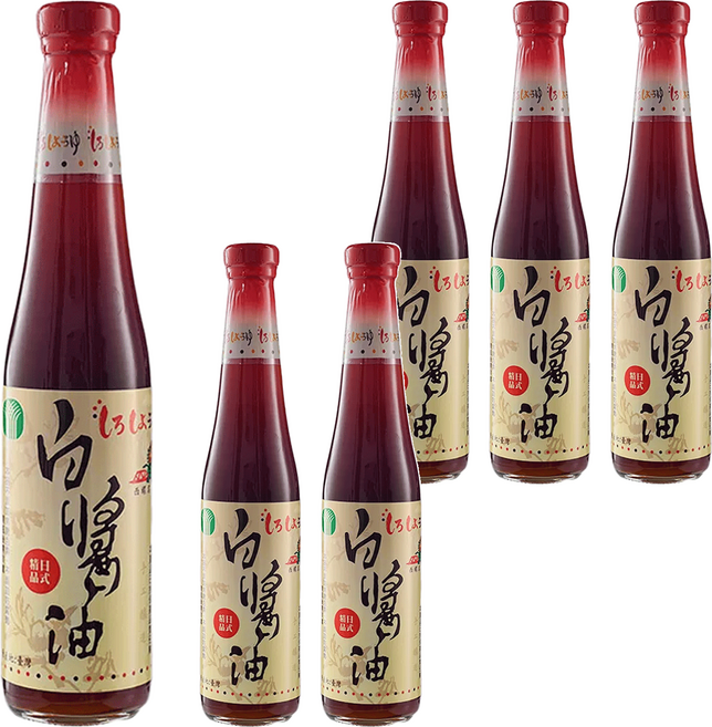 西螺鎮農會 白醬油, 400ml, 6瓶