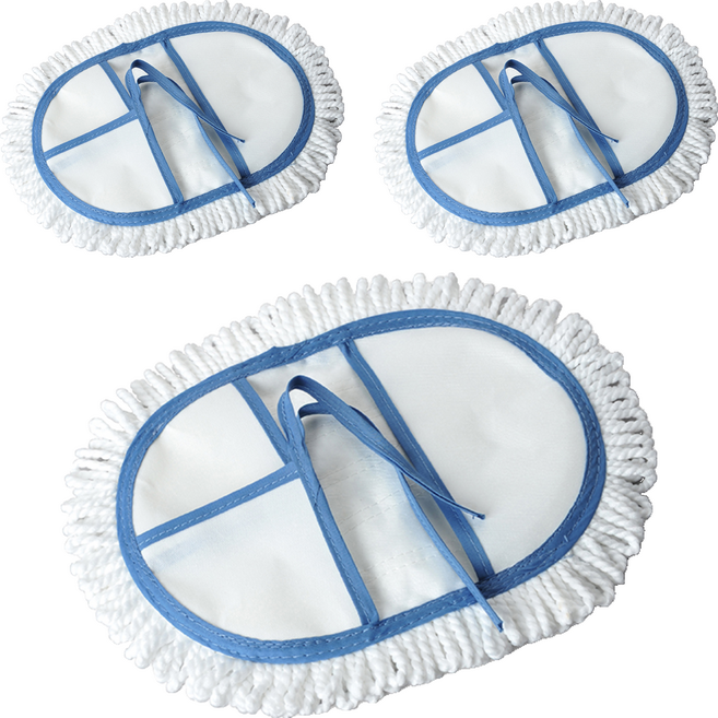 삼정크린마스터 초극세사 방걸레 대 교체용, 3개