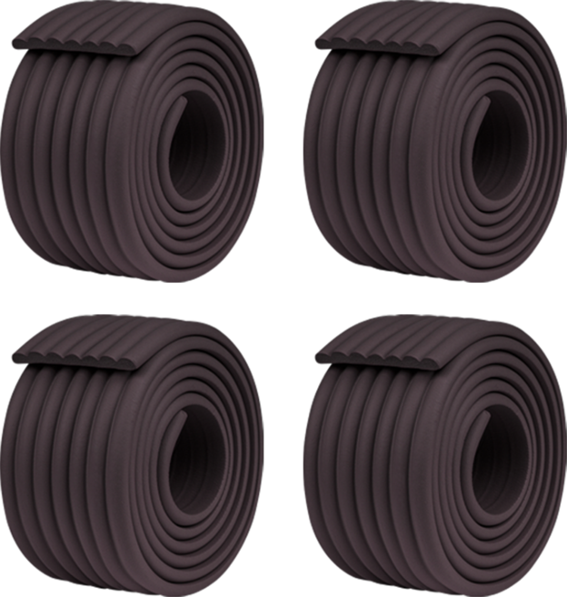 아가드 W형 모서리 보호대, 코코넛, 4개